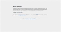 Desktop Screenshot of learnportals.com